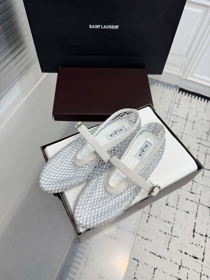 ALAIA BALLET FLATS