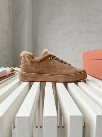 LORO P FUR NUAGES SNEAKERS