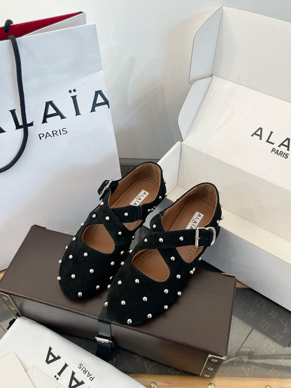 ALAIA BALLET FLATS