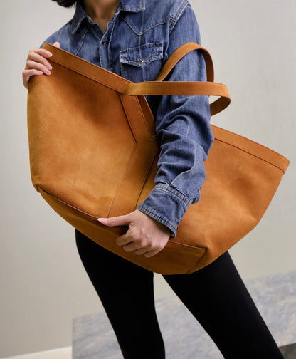 SL Y TOTE IN SUEDE BAG