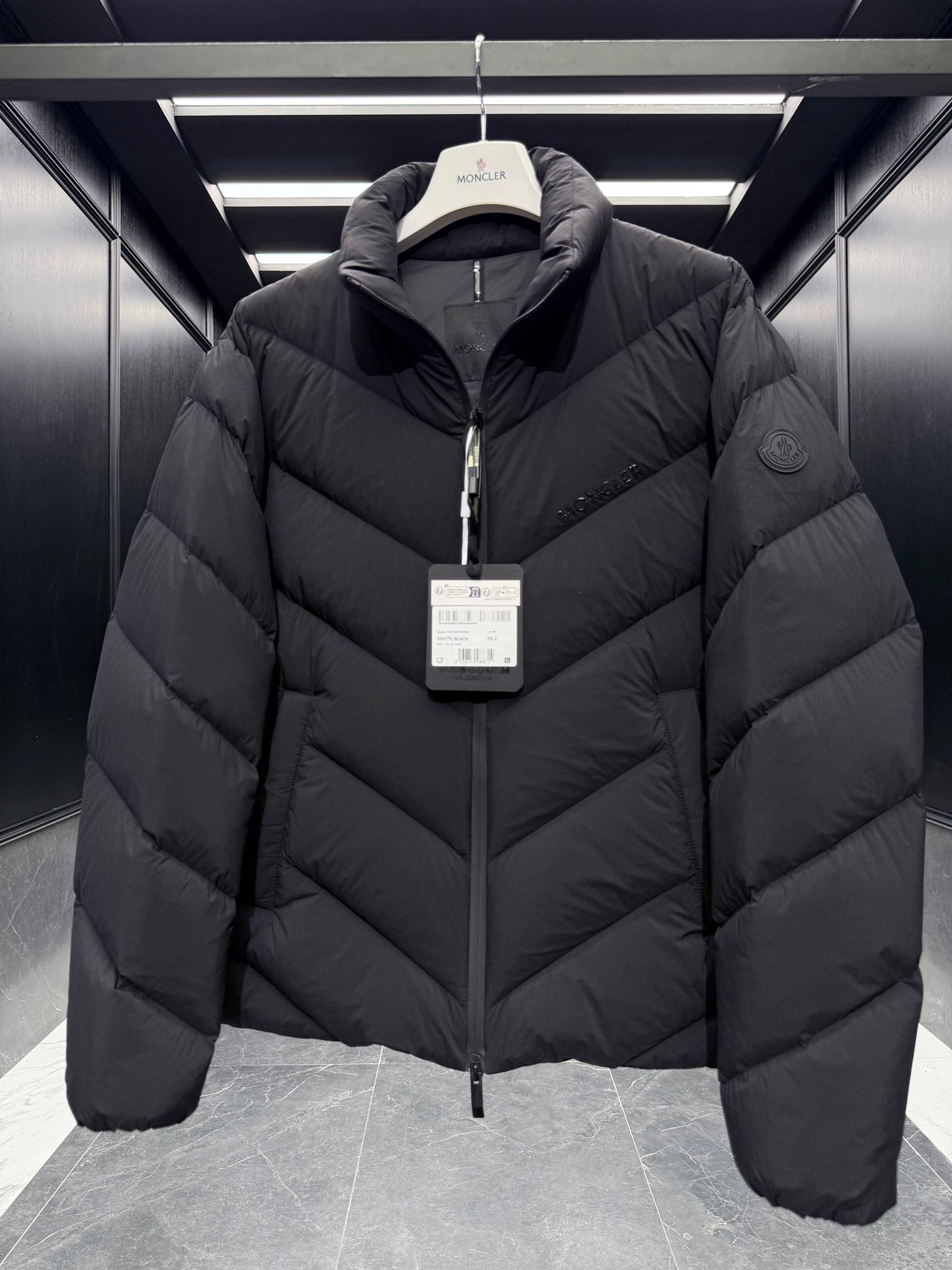 MONC MATT BLACK JACKET