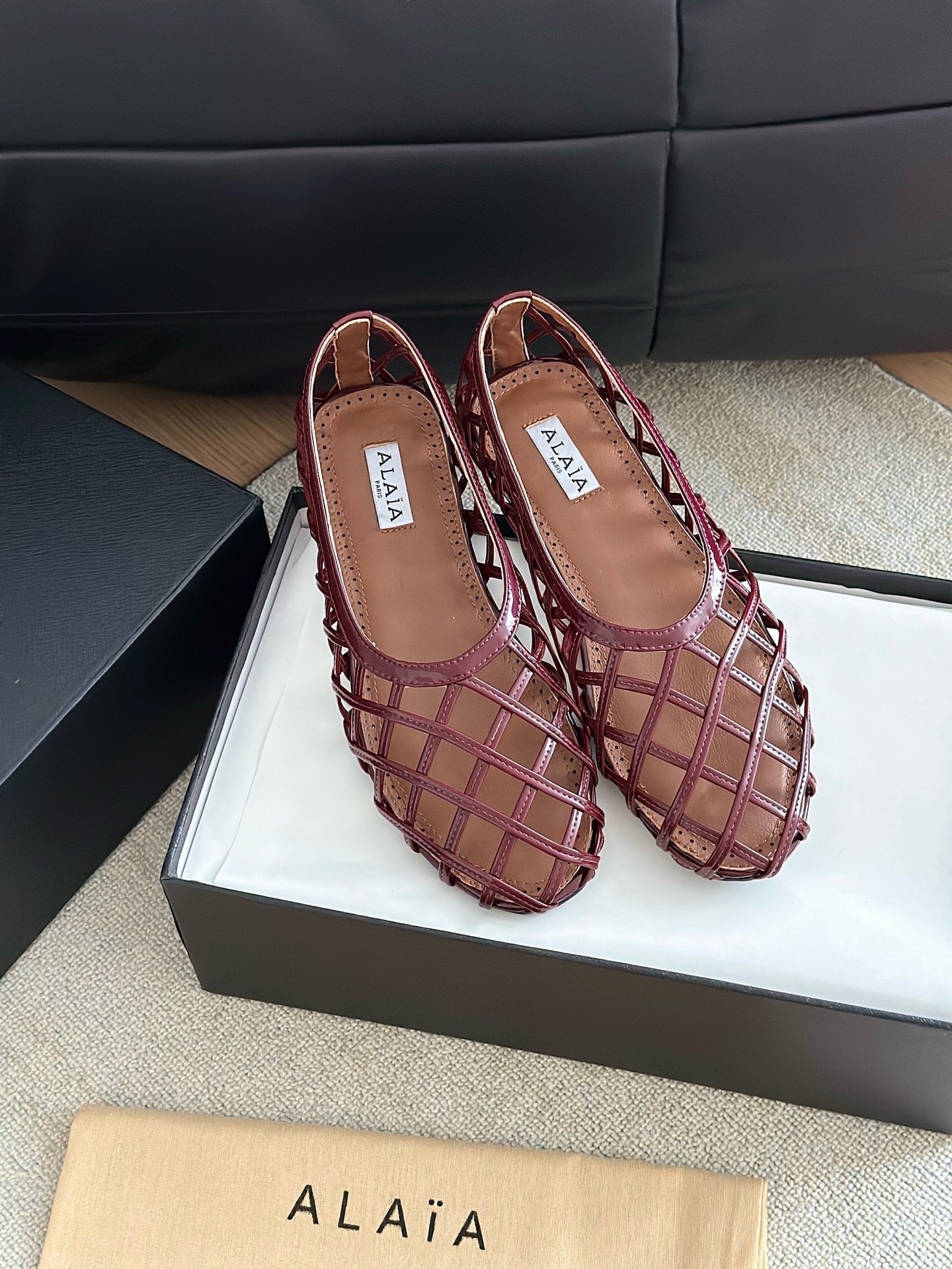 ALAIA BALLET FLATS