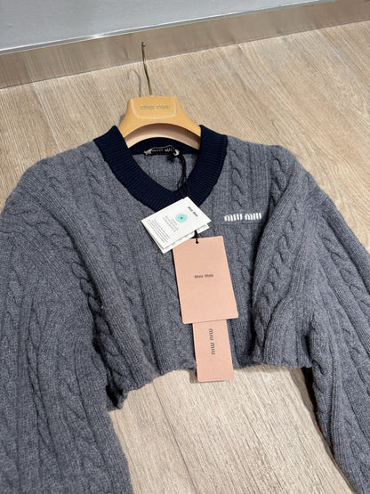 MIU M CROP JUMPER
