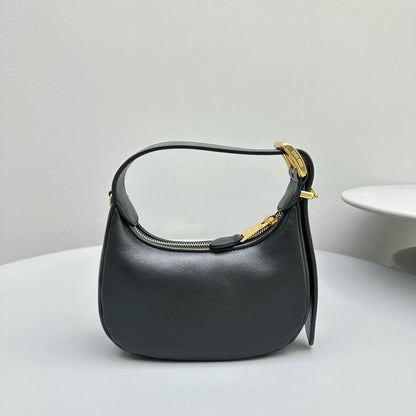 MIU M LEATHER HOBO BAG