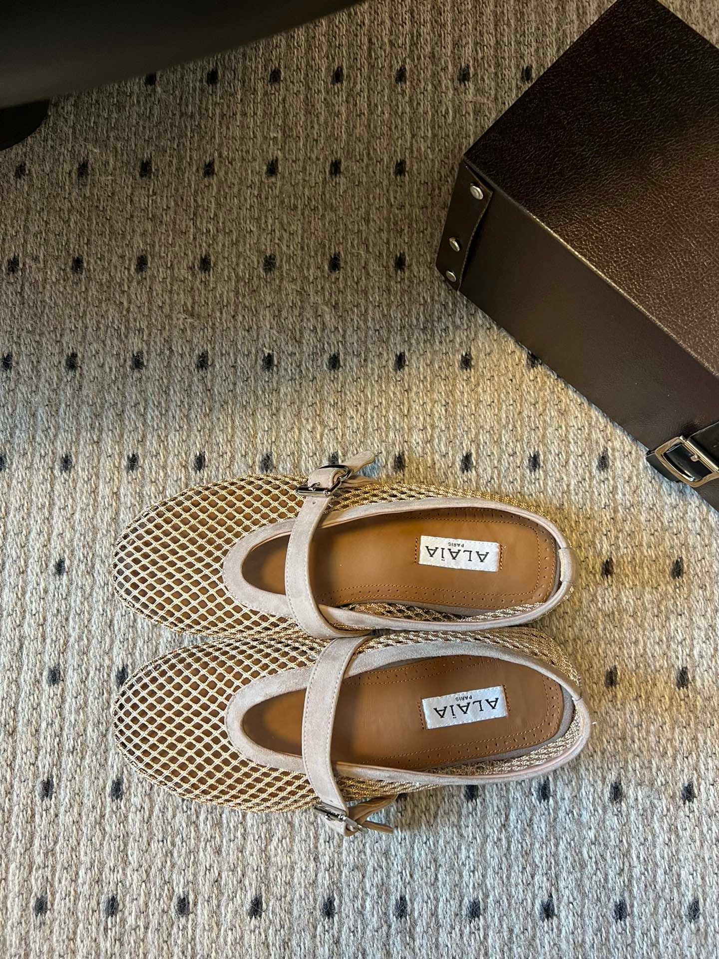 ALAIA BALLET FLATS