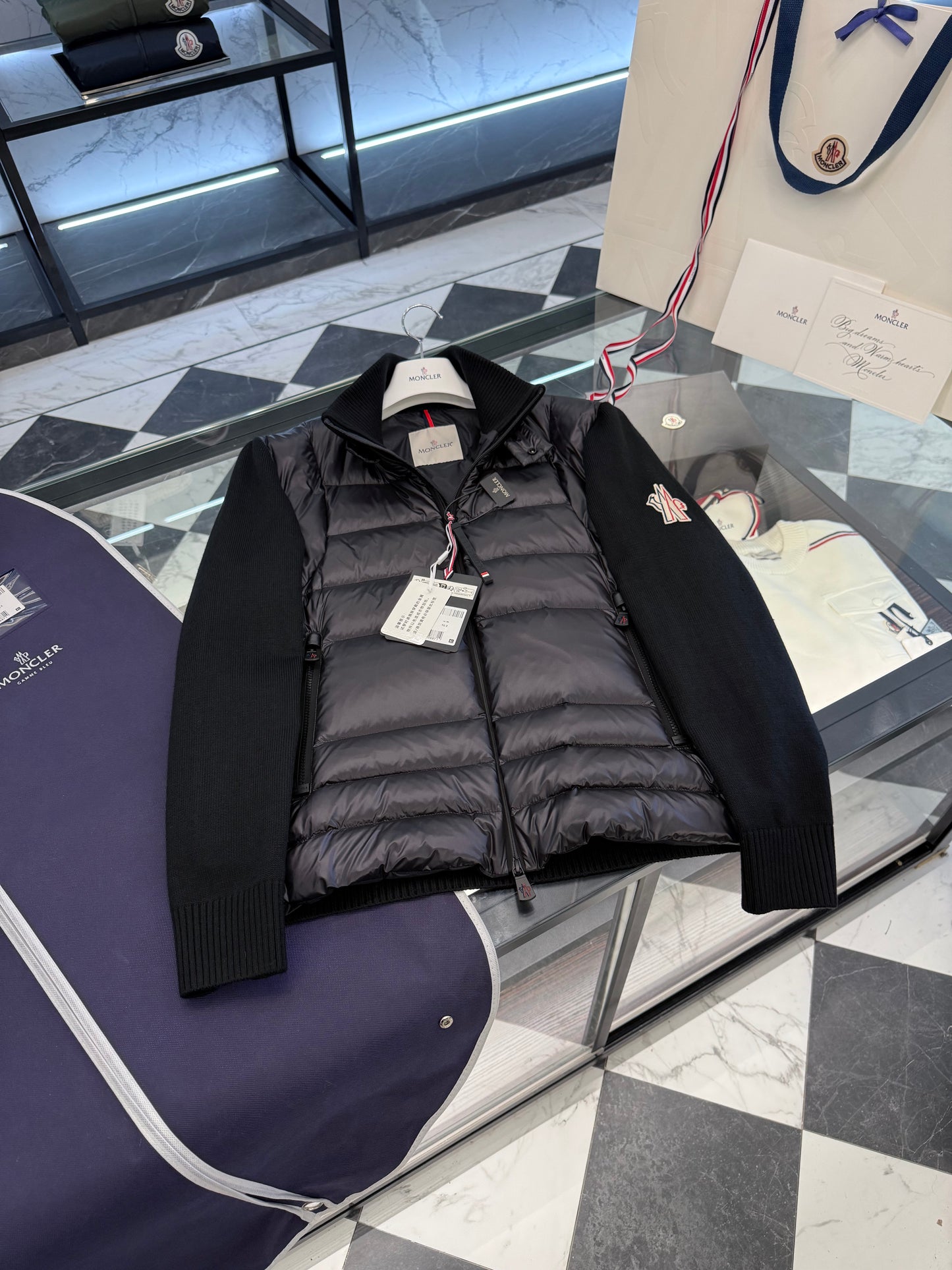 MONC CARDIGAN TRICOT