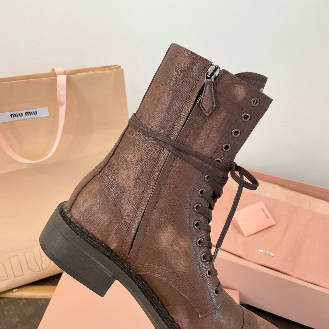 MIU M BOOTS