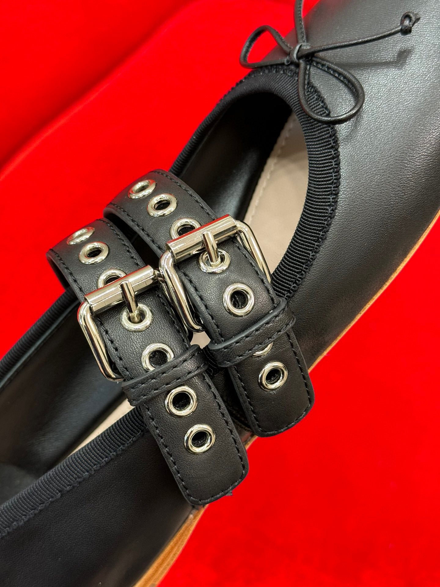 MIU M BALLERINA FLATS