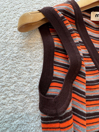 MIU M KNITTED VEST