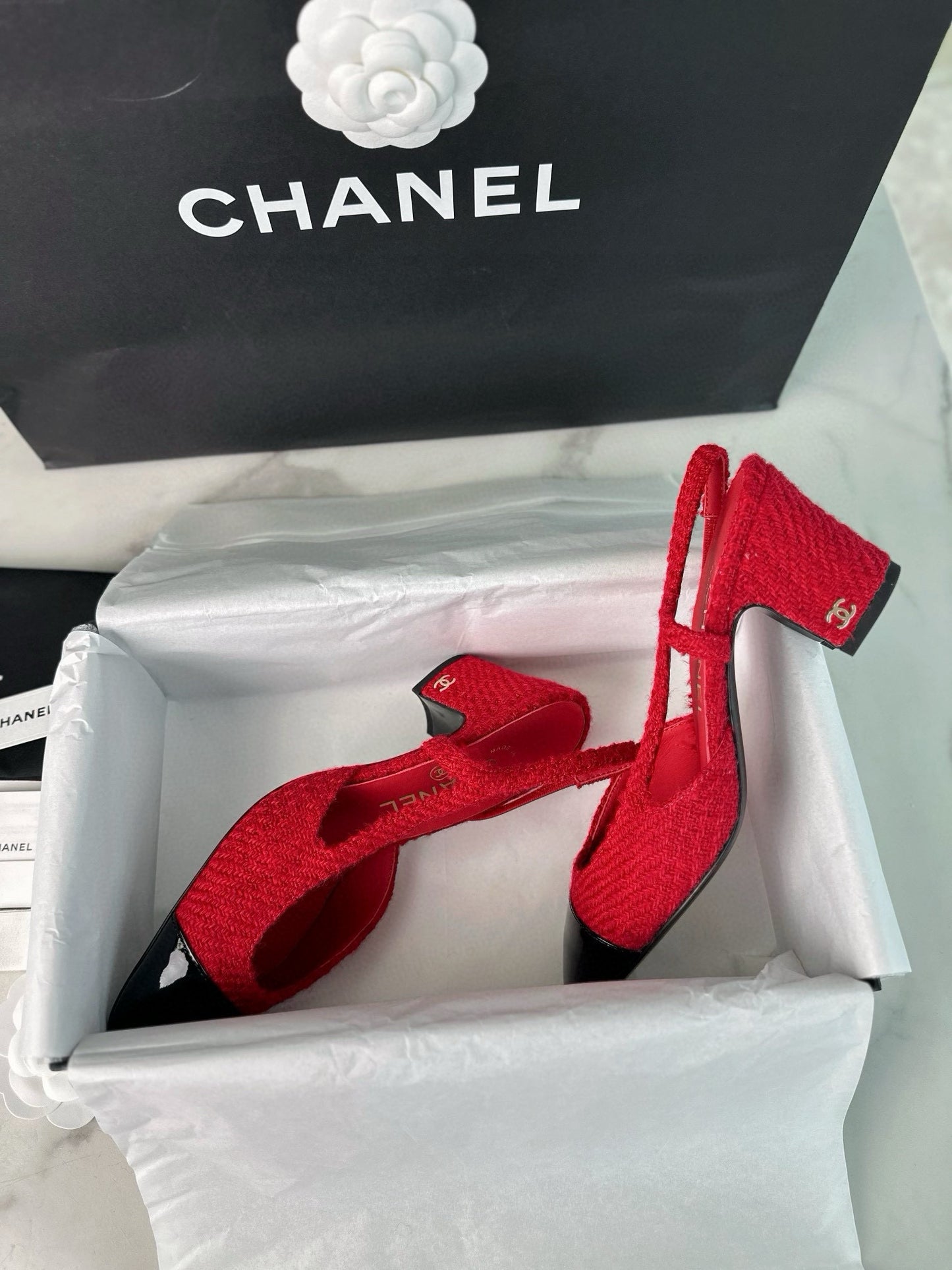 CC SLINGBACK HEELS