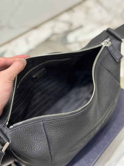PD LEATHER BAG WITH SHOULDER STRAP