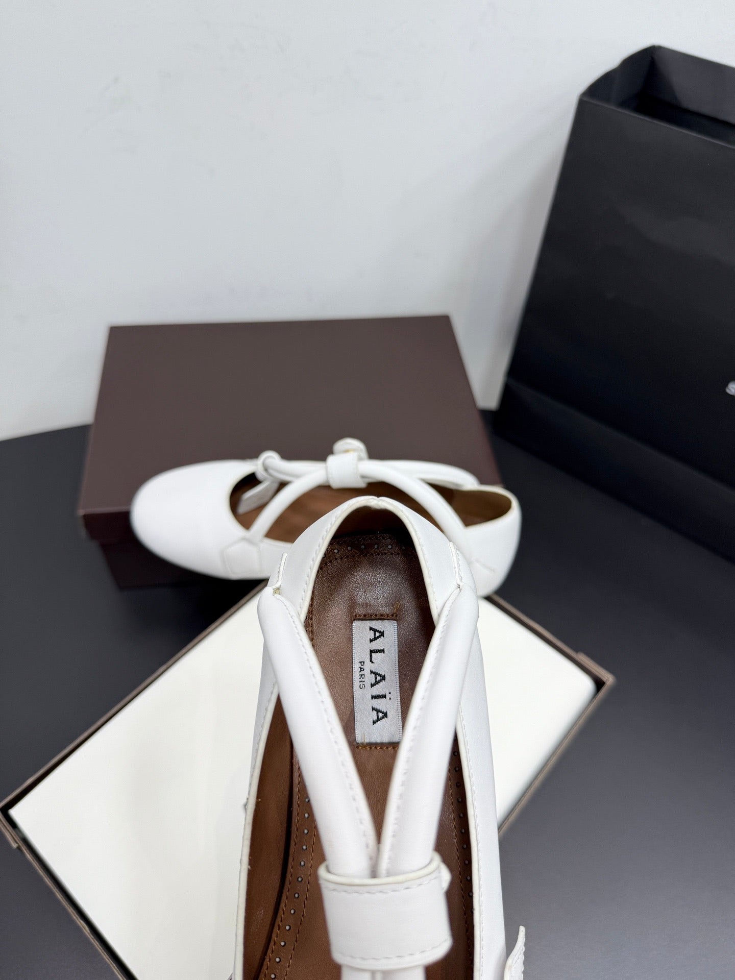 ALAIA BALLET FLATS