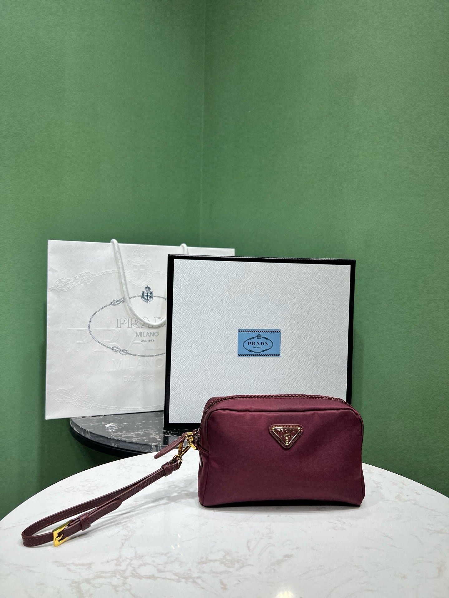 PD SMALL RE NYLON POUCH