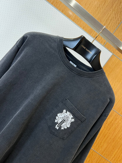 CHROME H LONG TEE