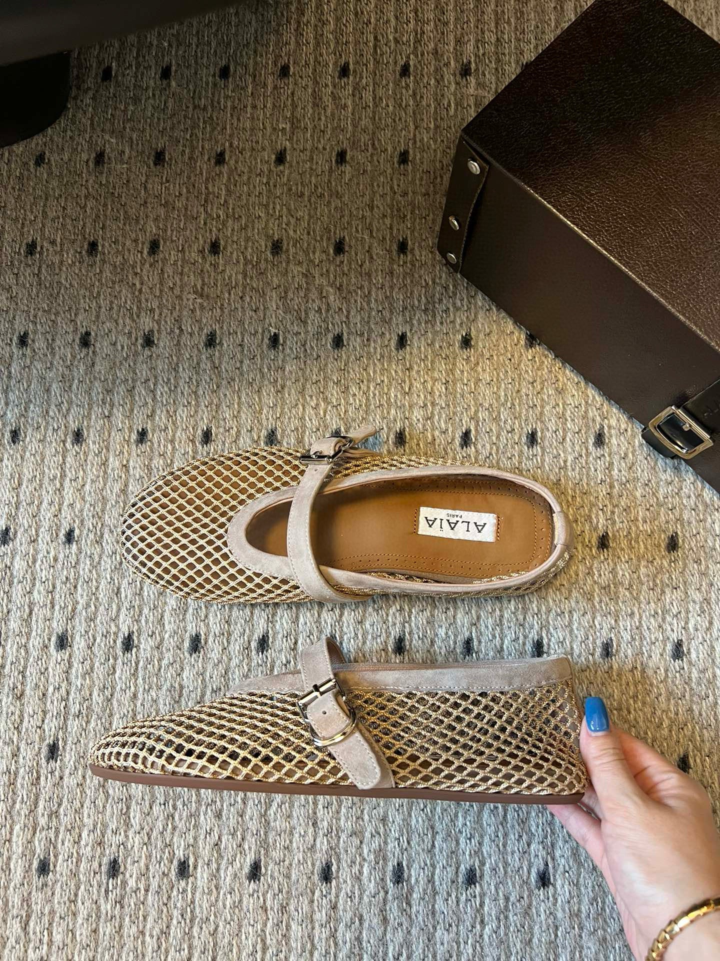 ALAIA BALLET FLATS