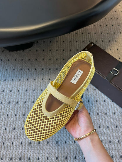 ALAIA BALLET FLATS