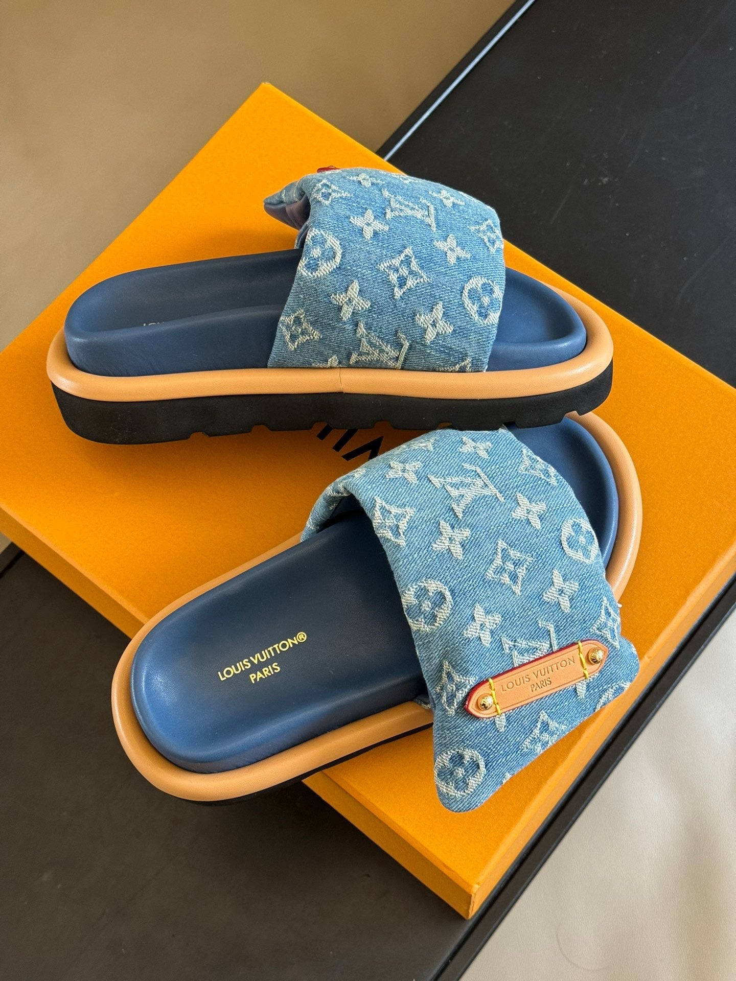 LOU PILLOW MULES