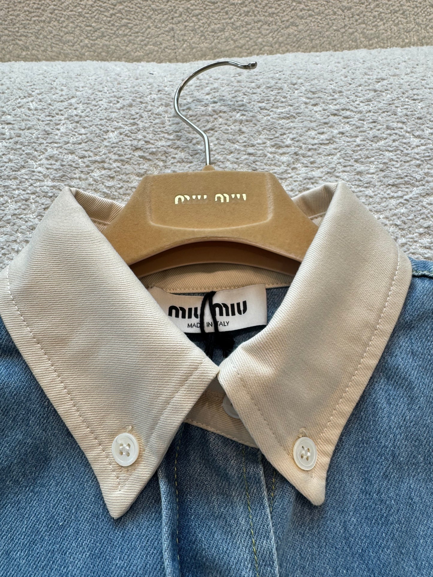 MIU M DENIM SHIRT