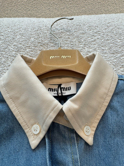 MIU M DENIM SHIRT