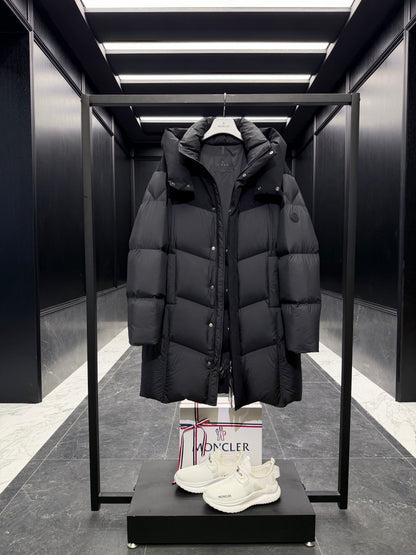 MONC MATT BLACK COAT