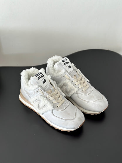 MIU M x NEW BALANCE TRAINERS