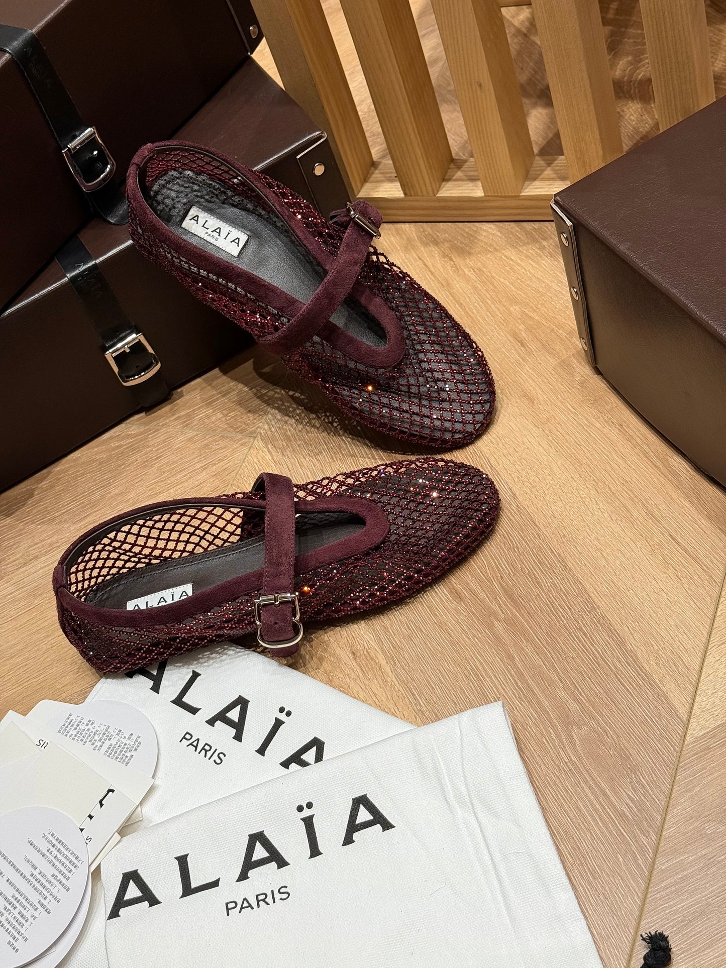 ALAIA BALLET FLATS