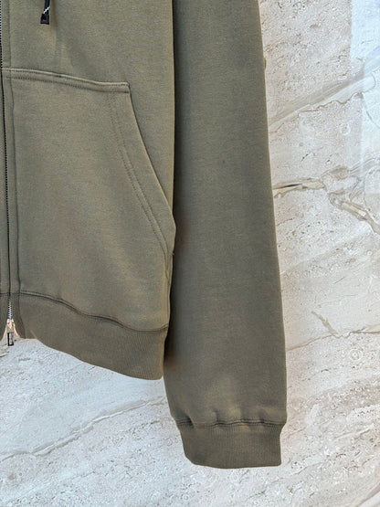 MIU M ZIP HOODIE