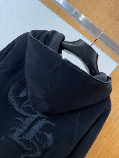 CHROME H HOODED JACKET