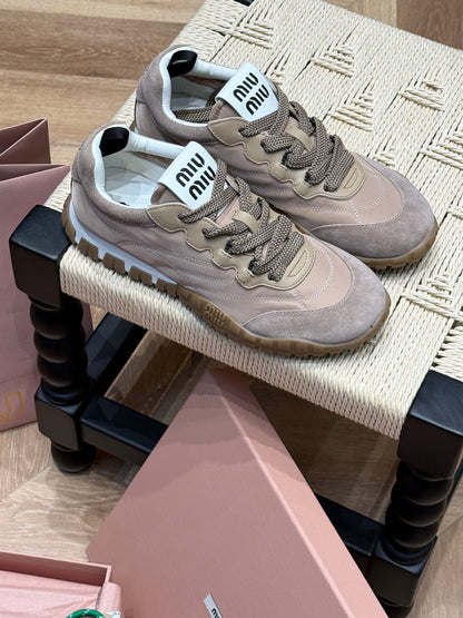 MIU M TYRE SNEAKERS