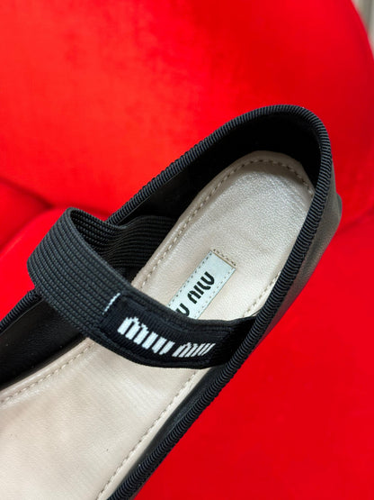 MIU M BALLERINA FLATS