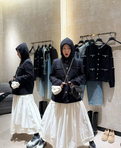 CC HOODED BLAZER
