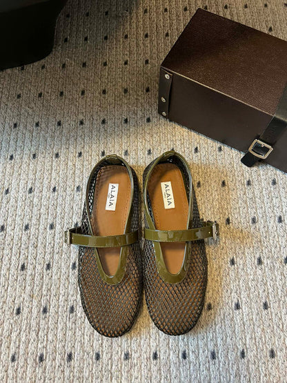 ALAIA BALLET FLATS