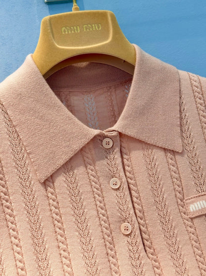 MIU M POLO SHIRT