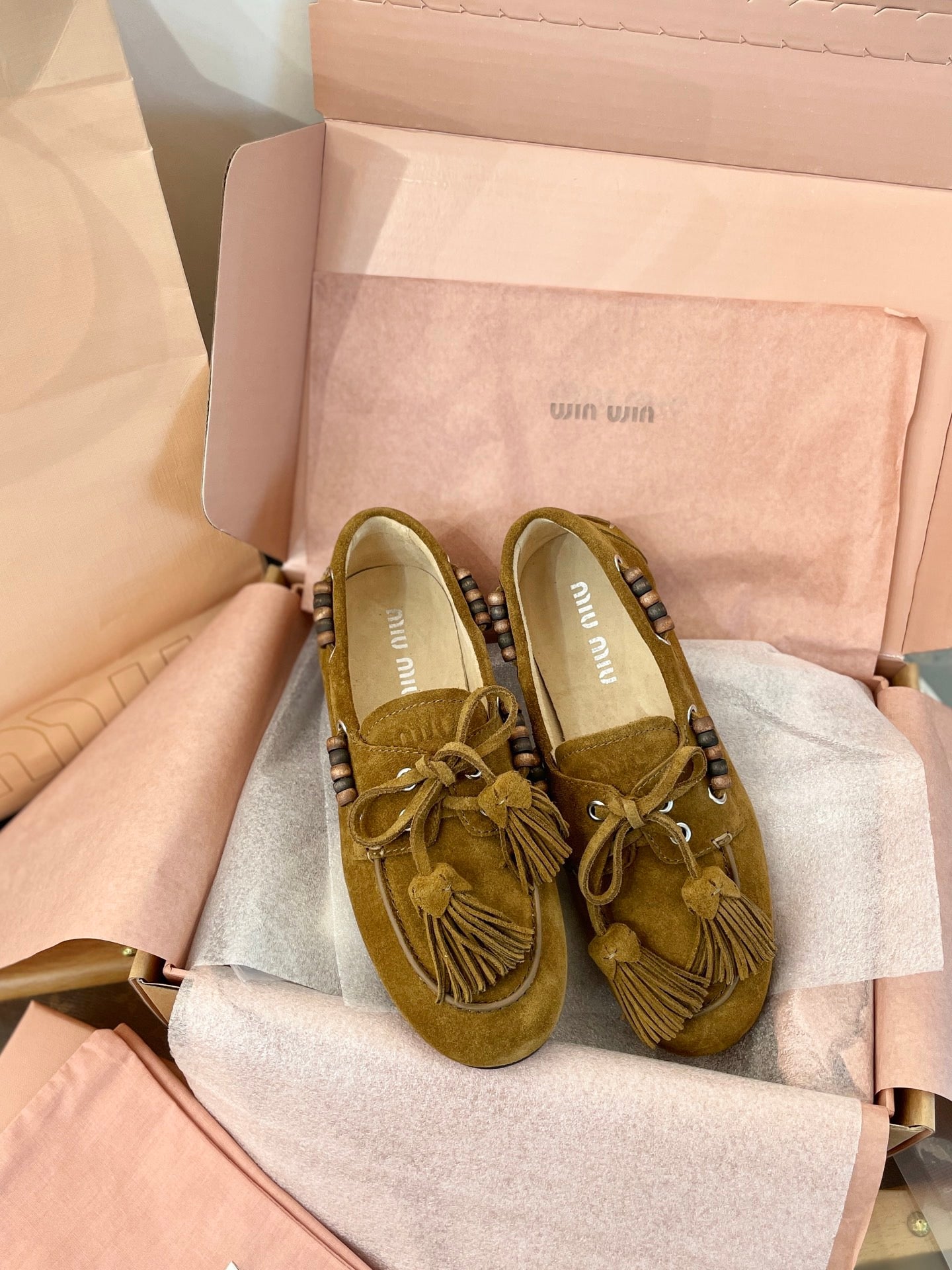 MIU M LOAFERS