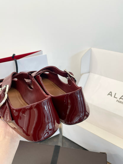 ALAIA BALLET FLATS