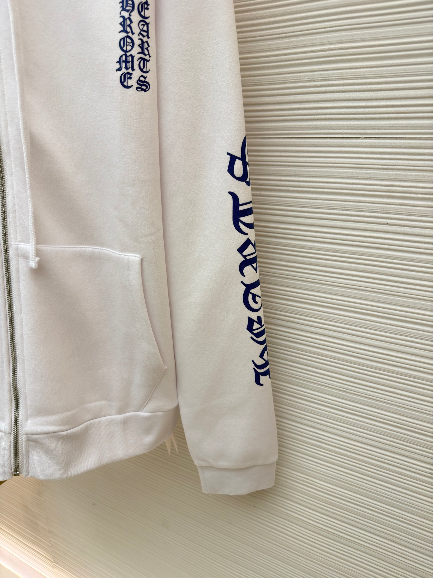 CHROME H ZIP HOODIE
