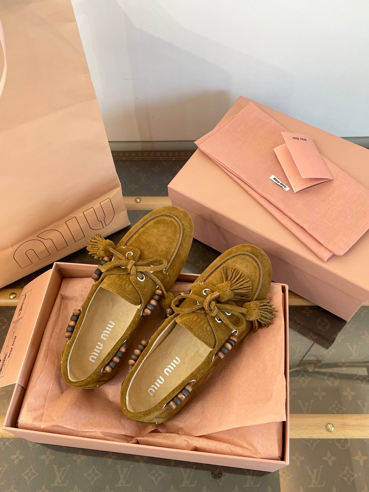 MIU M LOAFERS