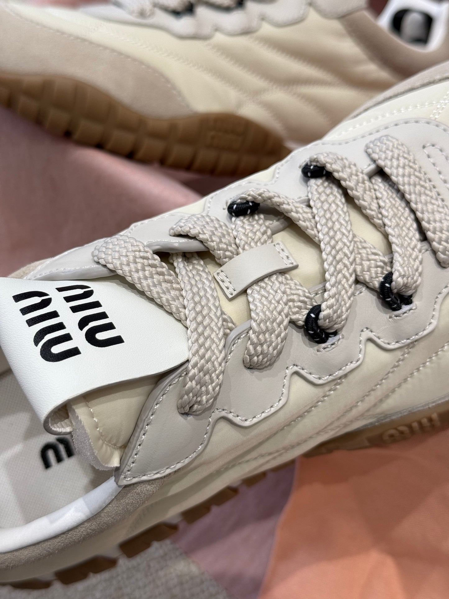 MIU M TYRE SNEAKERS