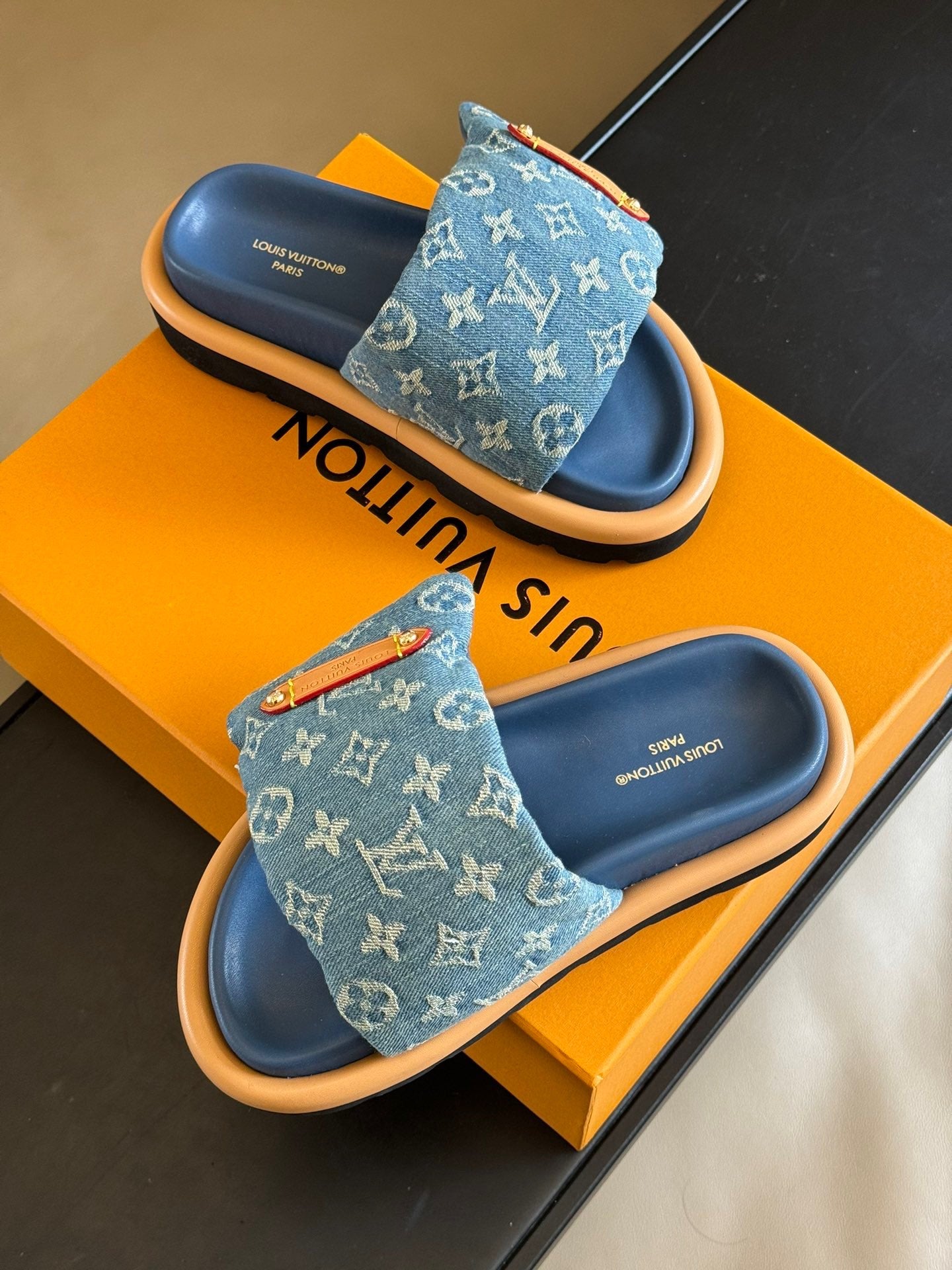 LOU PILLOW MULES