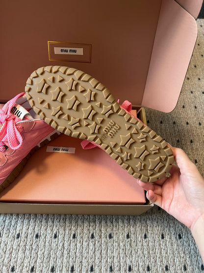 MIU M TYRE SNEAKERS