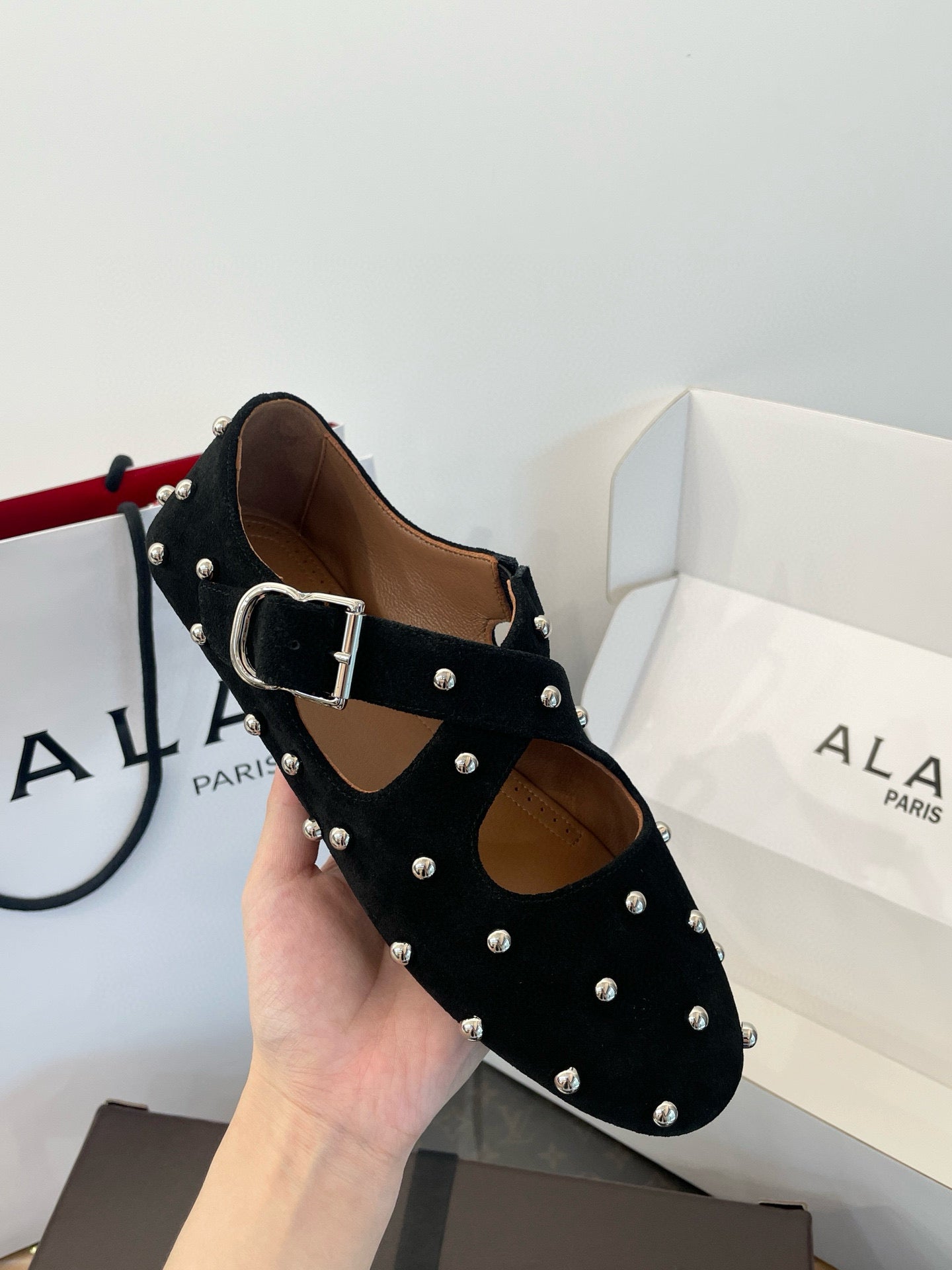 ALAIA BALLET FLATS