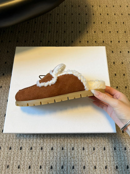 PD SHEARLING MULES