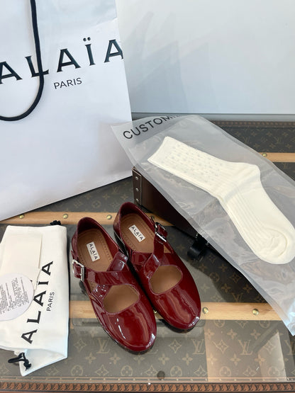 ALAIA BALLET FLATS