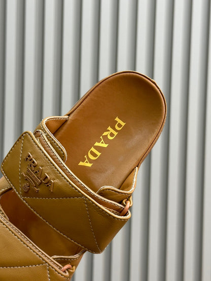 PD NAPPA LEATHER SLIDES