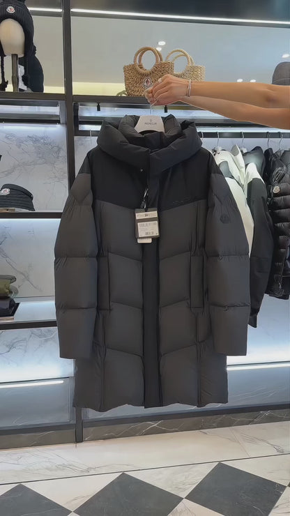 MONC MATT BLACK COAT