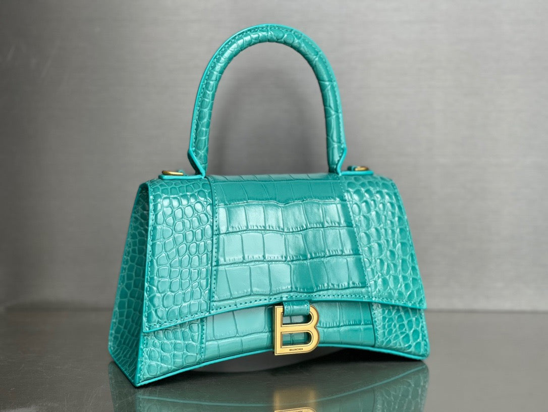 BAL HOURGLASS TOP HANDLE BAG