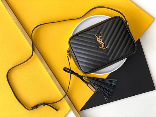 SL LOU CAMERA BAG IN QUILTED LEATHER