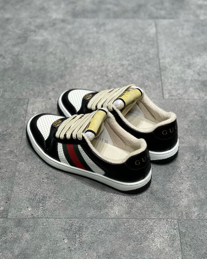 GG SCREENER LEATHER SNEAKERS