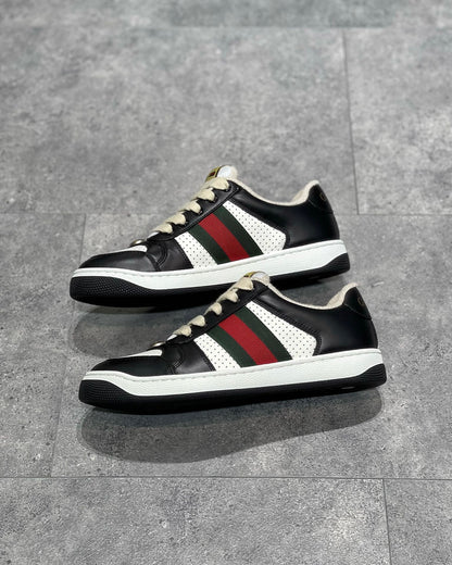 GG SCREENER LEATHER SNEAKERS