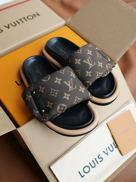 LOU PILLOW MULES